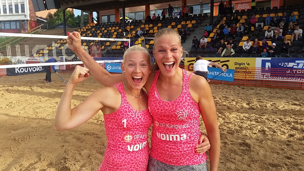 Lehtonen/Tuominen biitsin EM-kisoihin neljäntenä&nbsp;suomalaisparina